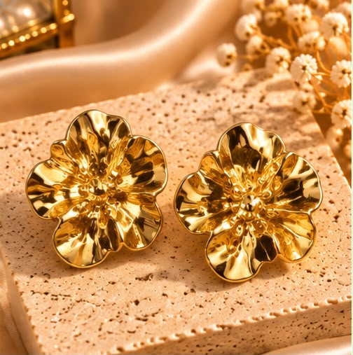 BOUCLE D’OREILLE FLORA