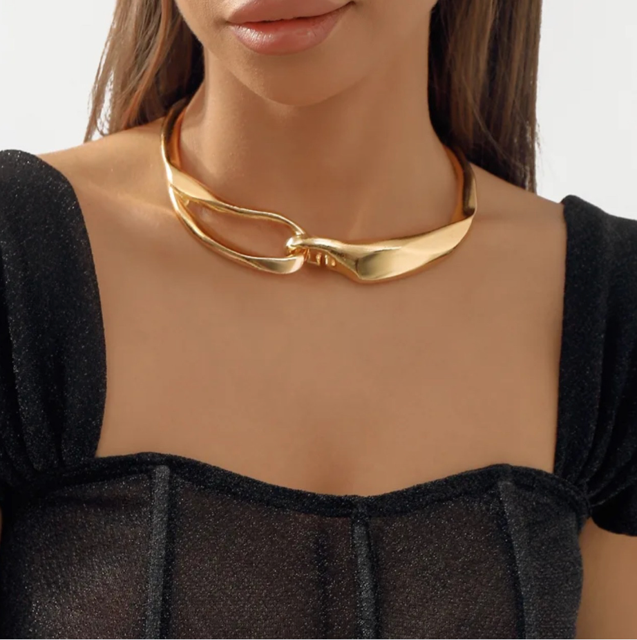 COLLIER LUEUR D'OR