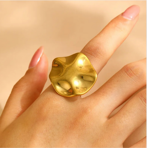 BAGUE RAYON DORÉE
