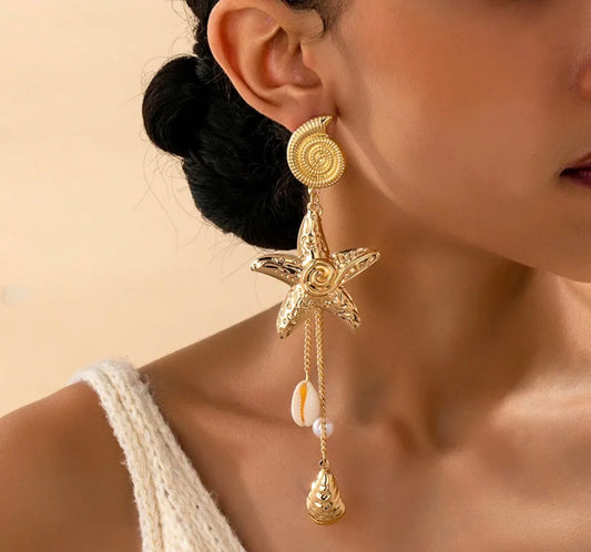 BOUCLE D'OREILLE NYMPHÉA